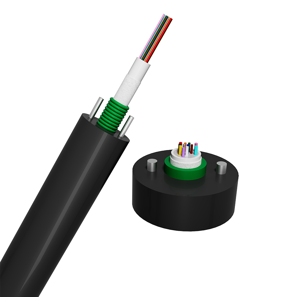 Central Loose Tube Armored Fiber Optic Cable