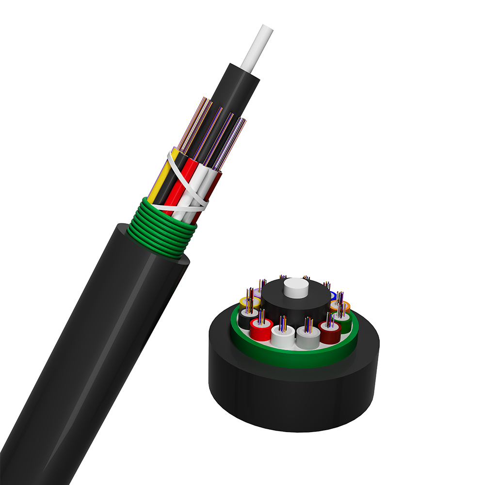 Loose Tube Corrugated Steel/Aluminum Tape Flame-retardant Cable