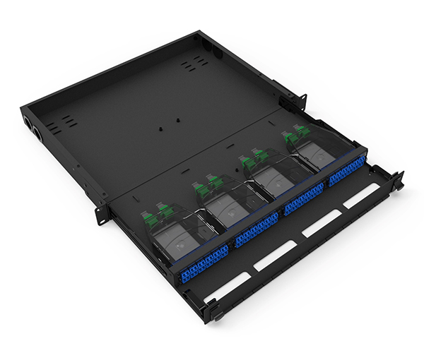 Rackmount-Glasfaser-MPO-MTP-Patchpanel